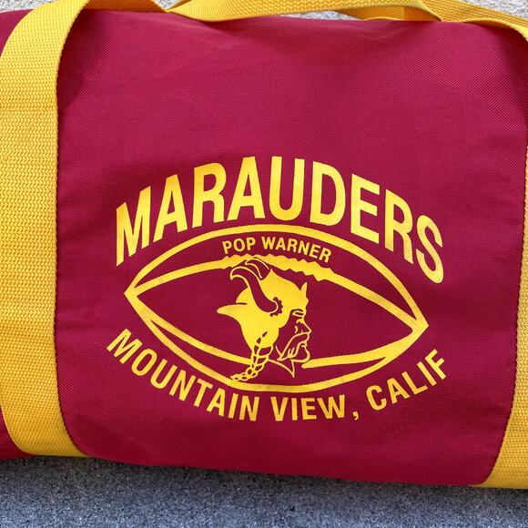 Mountain View Marauders Red Large Duffle Bag Pop Warner - Picture 2 of 10